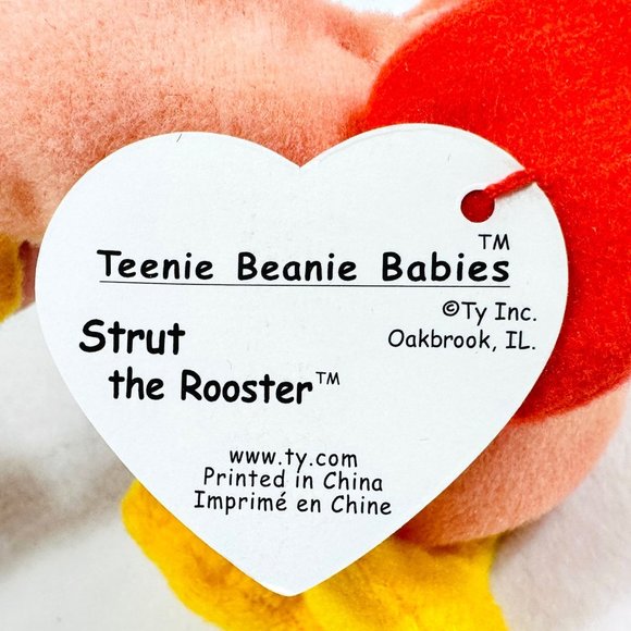 1st Edition Eric Carle Rooster is Off to See the World Paired with a Ty Rooster - Picture 14 of 15